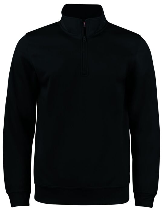 Clique Basic Active Half Zip Junior Kinderen Zwart