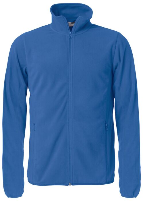 Clique Basic Micro Fleece Jacket Heren Kobalt