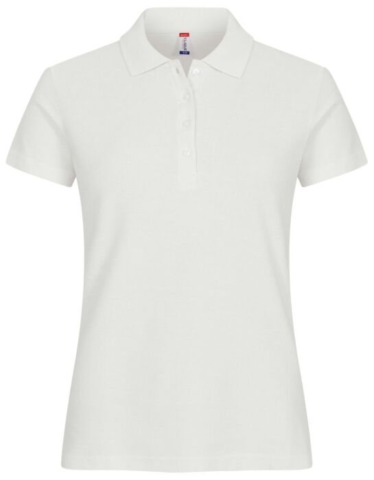 Clique Basic Polo Women Dames Offwhite