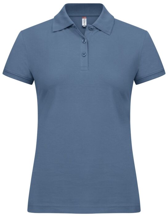 Clique Classic Marion S/S Dames Staalblauw