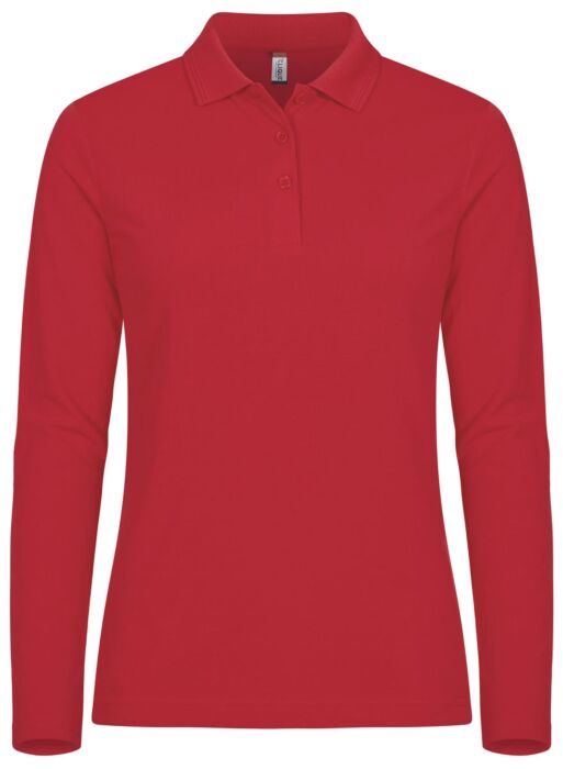 Clique Manhattan L/S Women Dames Rood