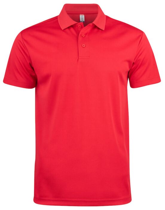 Clique Basic Active Polo Rood