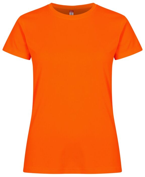 Clique Basic Active-T Women Dames Signaaloranje