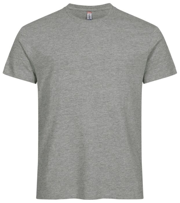 Clique Premium Long-T Grijsmelange