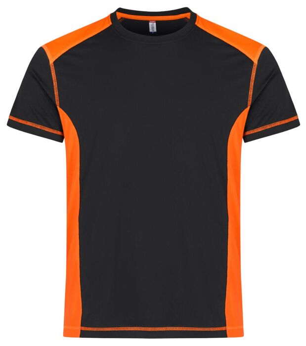 Clique Ambition-T Heren Signaal-Oranje