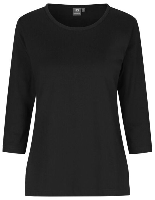 Pro Wear by Id 0313 T-shirt ¾ mouw dames Zwart