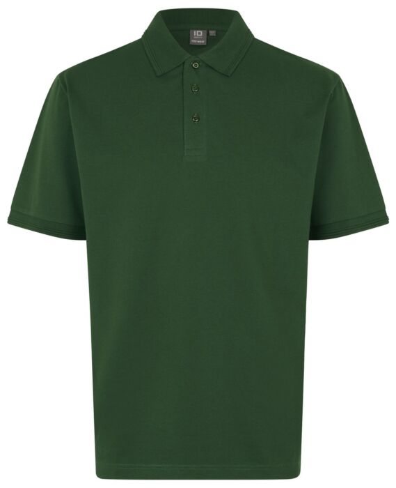 Pro Wear by Id 0324 poloshirt zonder borstzak Fles groen