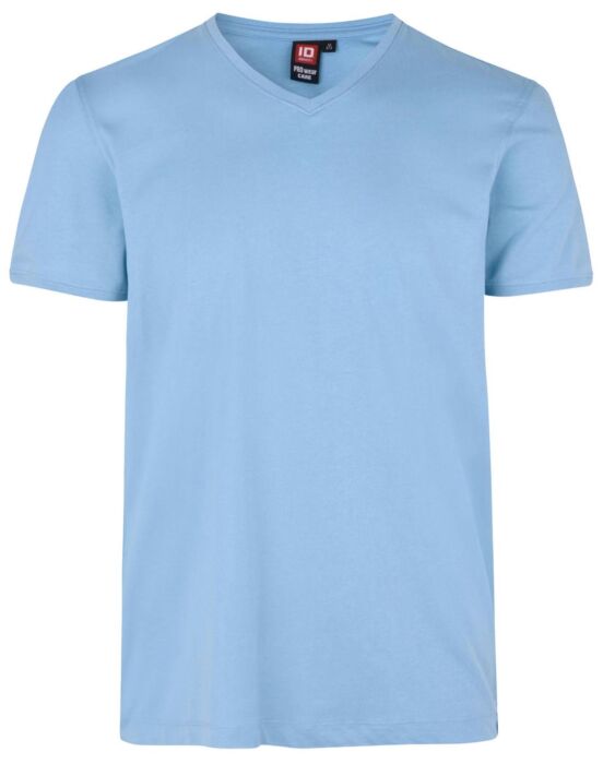 Pro Wear by Id 0372 CARE T-shirt v-hals Lichtblauw