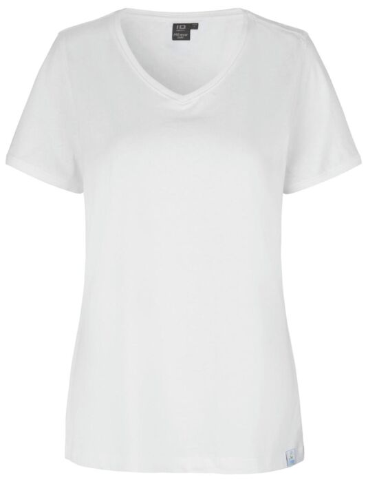 Pro Wear by Id 0373 CARE T-shirt v-hals dames Wit