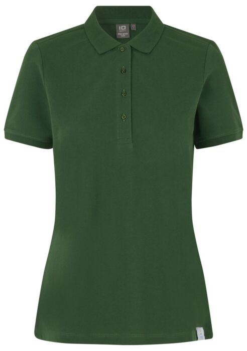Pro Wear by Id 0377 CARE poloshirt klassiek dames Fles groen
