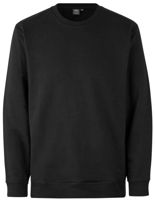 Pro Wear by Id 0380 CARE sweatshirt ongeborsteld Zwart