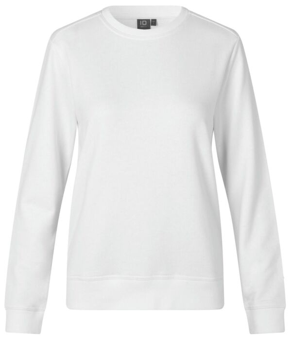 Pro Wear by Id 0381 CARE sweatshirt ongeborsteld dames Wit