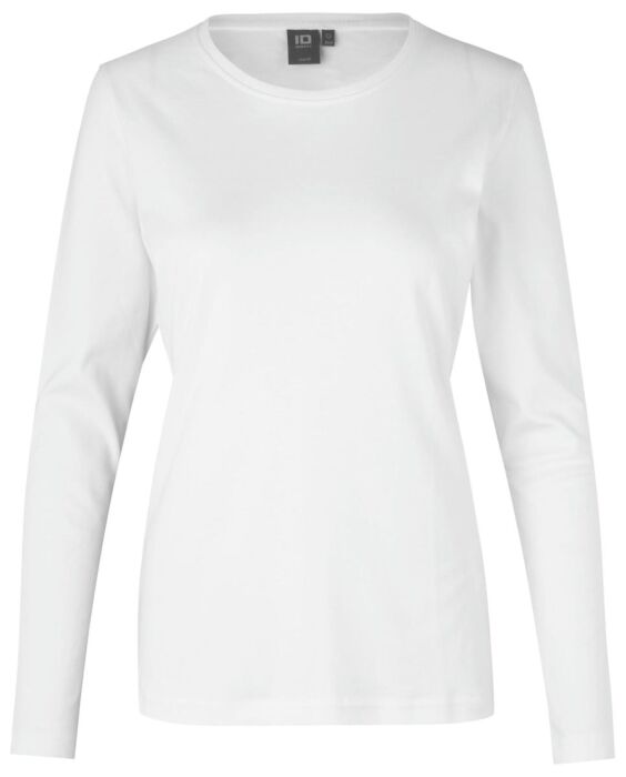 Pro Wear by Id 0509 Interlock T-shirt lange mouw dames Wit