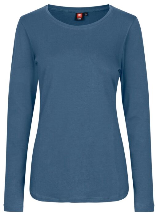 Pro Wear by Id 0509 Interlock T-shirt lange mouw dames Indigo