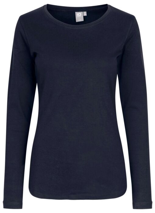 Pro Wear by Id 0509 Interlock T-shirt lange mouw dames Marine
