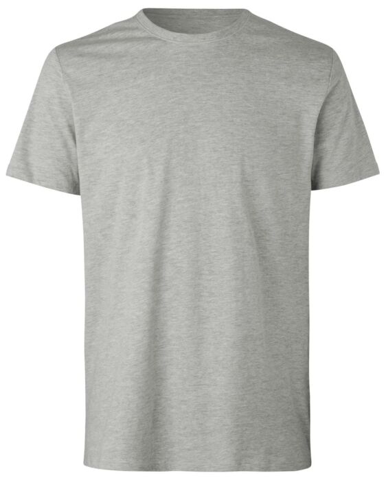 Pro Wear by Id 0552 T-shirt biologisch katoen Lichtgrijs gemêleerd