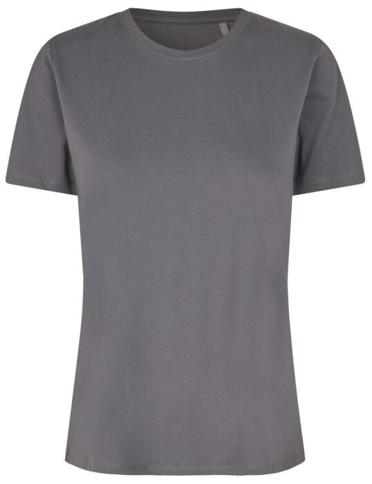 Pro Wear by Id 0553 T-shirt biologisch katoen dames Silver grey