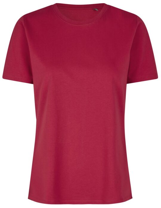 Pro Wear by Id 0553 T-shirt biologisch katoen dames Rood