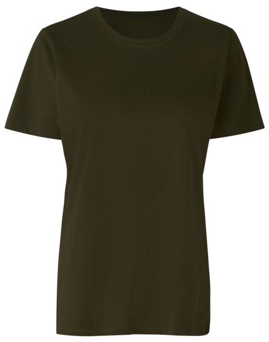 Pro Wear by Id 0553 T-shirt biologisch katoen dames Olijf