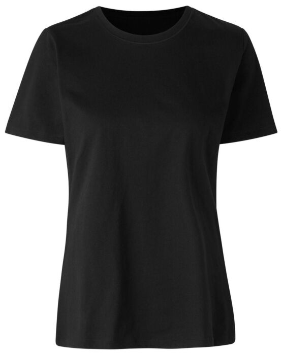 Pro Wear by Id 0553 T-shirt biologisch katoen dames Zwart