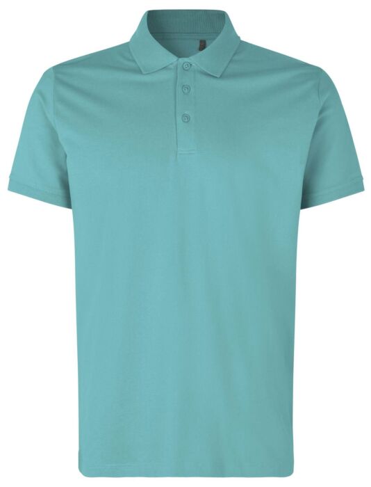 Pro Wear by Id 0586 Poloshirt biologisch katoen Stoffige Aqua