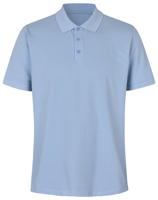 Pro Wear by Id 0586 Poloshirt biologisch katoen Lichtblauw