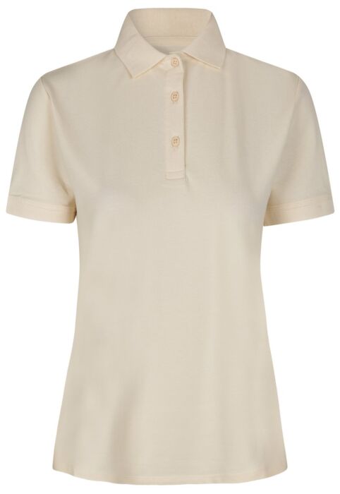 Pro Wear by Id 0587 Poloshirt biologisch kantoen| dames Off-white