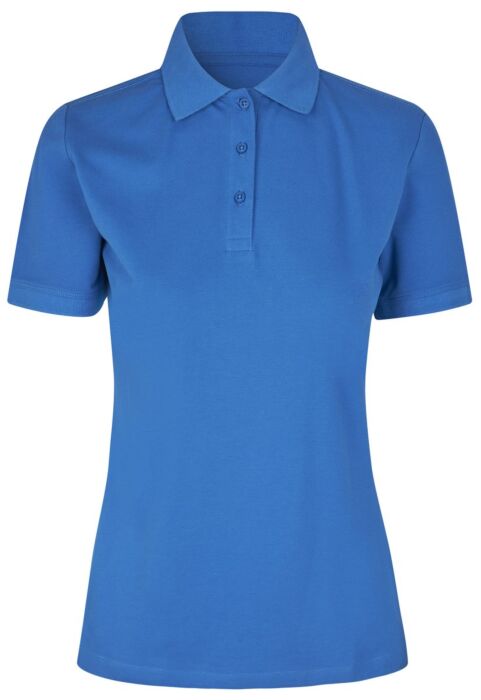 Pro Wear by Id 0587 Poloshirt biologisch kantoen| dames Azur