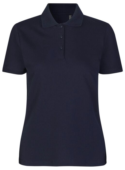 Pro Wear by Id 0587 Poloshirt biologisch kantoen| dames Marine