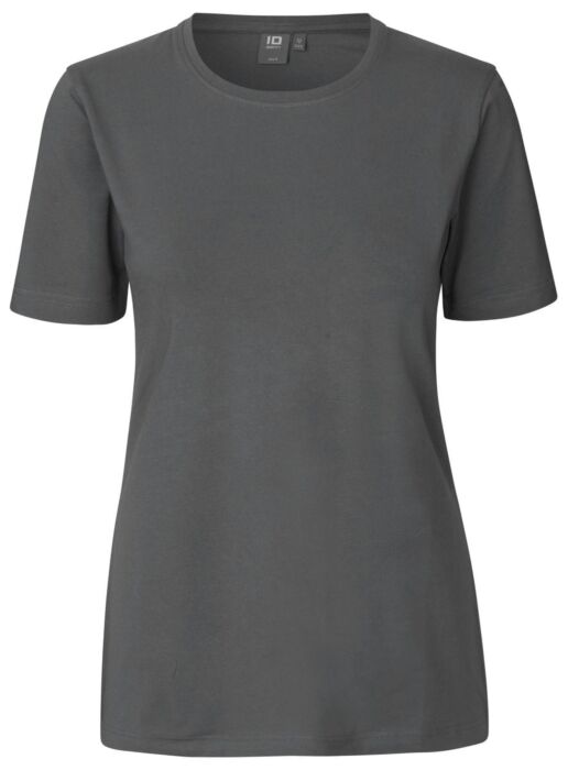 Pro Wear by Id 0595 Stretch T-shirt comfort dames Silver grey