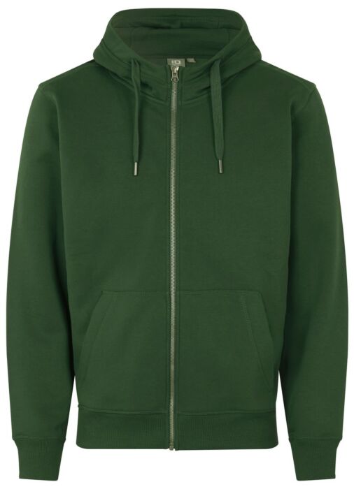 Pro Wear by Id 0638 CORE hoodie met rits Fles groen