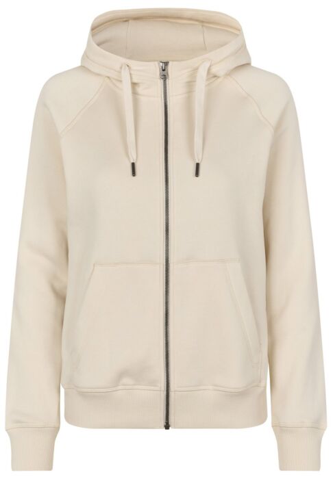 Pro Wear by Id 0639 CORE hoodie met rits dames Off-white