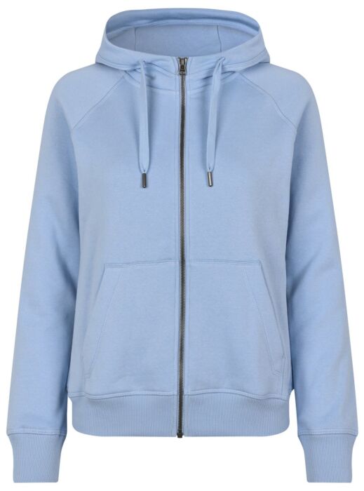 Pro Wear by Id 0639 CORE hoodie met rits dames Lichtblauw