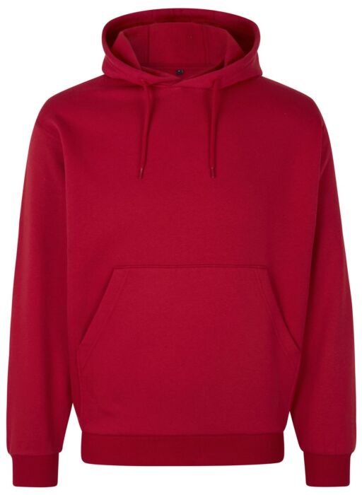 Pro Wear by Id 0660 Zachte hoodie kangoeroezak unisex Rood