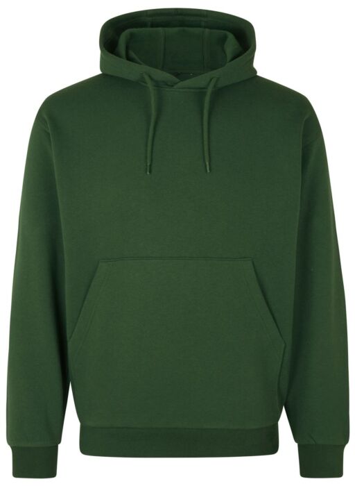 Pro Wear by Id 0660 Zachte hoodie kangoeroezak unisex Fles groen