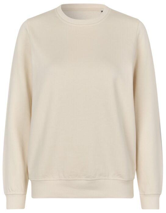 Pro Wear by Id 0683 Sweatshirt biologisch katoen dames Off-white