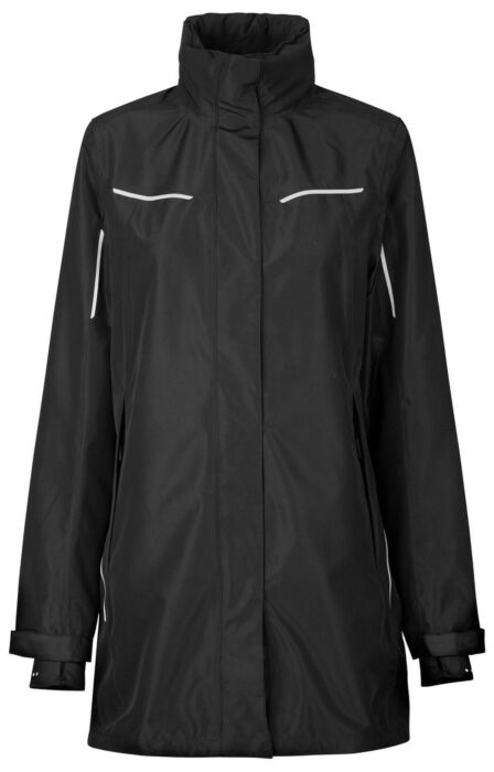 Pro Wear by Id 0713 Zip-n-Mix shell jas dames Zwart