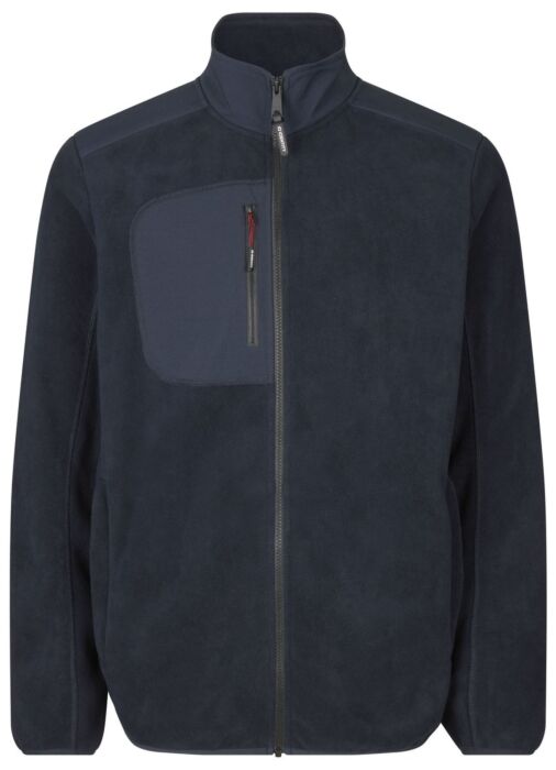 Pro Wear by Id 0744 Bonded fleece jas Marine