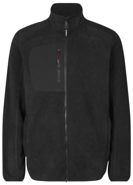 Pro Wear by Id 0744 Bonded fleece jas Zwart