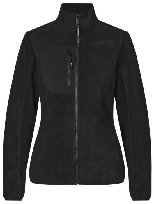 Pro Wear by Id 0745 Bonded fleece jas dames Zwart