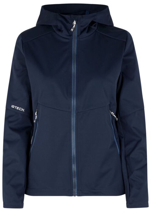 Pro Wear by Id 0837 Softshell jas lichtgewicht dames Marine