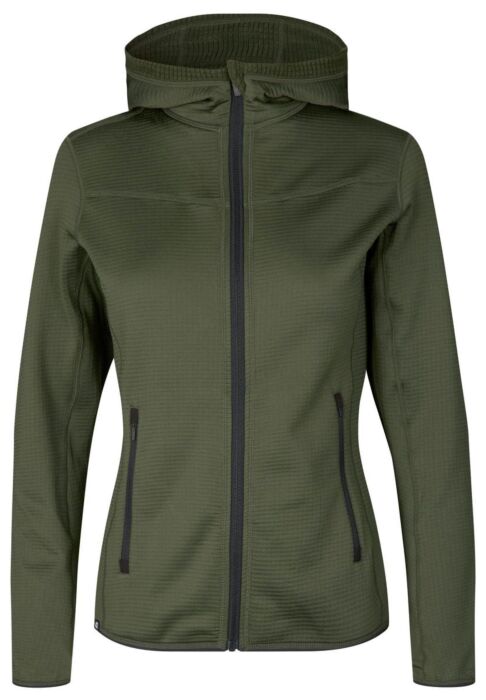 Pro Wear by Id 0841 Cardigan stretch comfort dames Olijf
