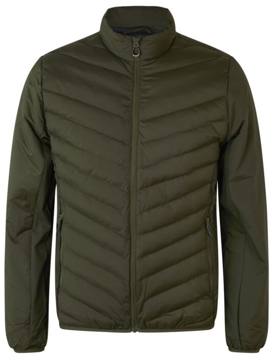 Pro Wear by Id 0896 Gewatteerde jas stretch Olijf