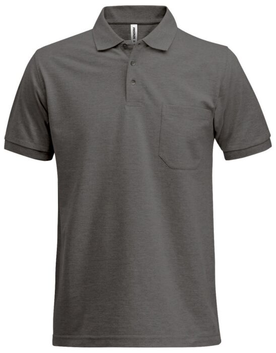 Fristads Acode heavy poloshirt 1721 PIQ Donkergrijs