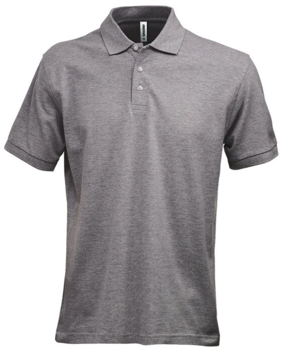 Fristads Acode heavy poloshirt 1724 PIQ Lichtgrijs
