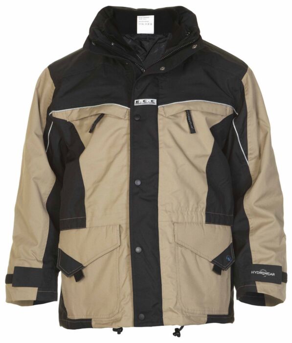 Hydrowear Kleve Parka Khaki/Zwart