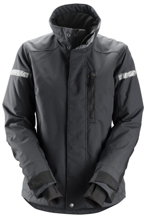 Snickers 1107 AllroundWork Dames 37.5® Isolerend Jack Staalgrijs/Zwart