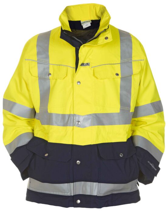 Hydrowear Frankfurt Parka Geel/Marineblauw