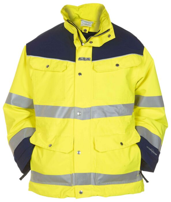 Hydrowear Feldkirchen Parka Geel/Marineblauw