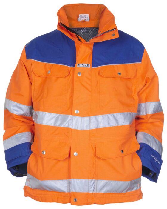 Hydrowear Fulda Parka Oranje/Kobalt